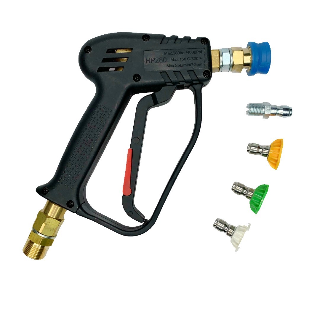 Pistolet gâchette courte + buses + adaptateur Nilfisk 1 Pistolet gâchette courte + buses + adaptateur Nilfisk